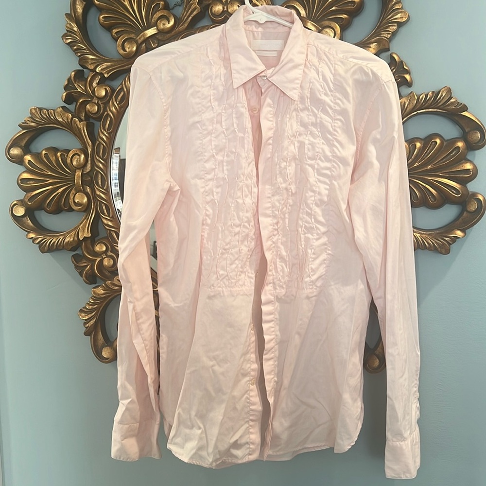 Men’s Pink size small Alexander McQueen shirt worn once
